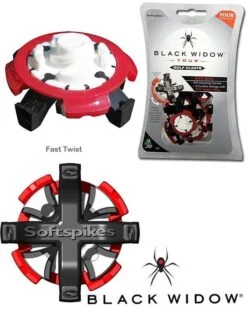 Black Widow Tour Golf Cleats Fast Twist