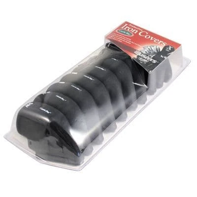 Castle Bay Iron Headcover Set BLACK 1 Castle Bay Iron Headcover Set BLACK