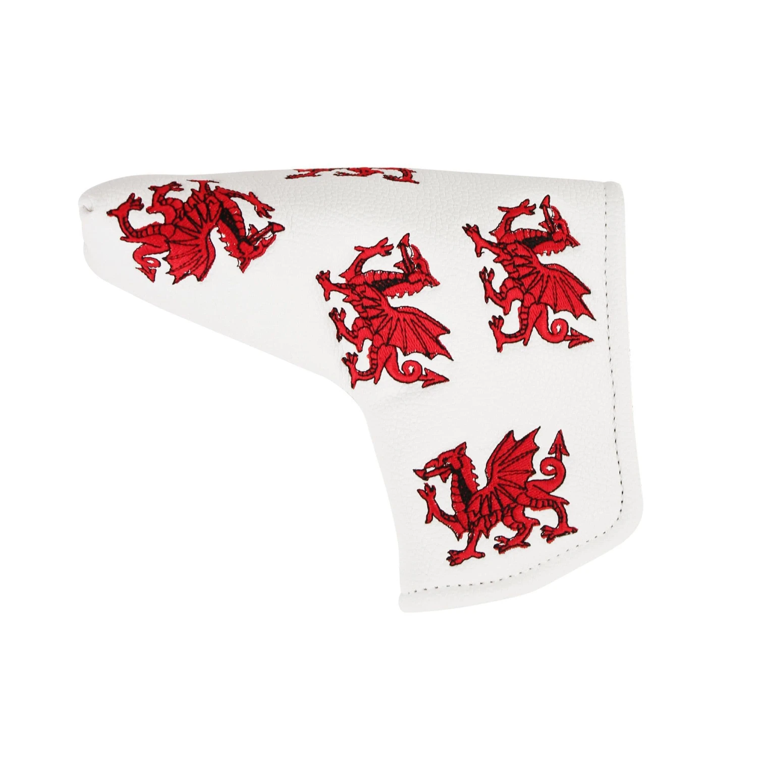 Headkase Golf Welsh Dragon Putter Headcover 1 Headkase Golf Welsh Dragon Putter Headcover