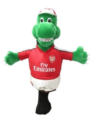 Official Arsenal FC Gunnersaurus Golf Driver Headcover 1 Official Arsenal FC Gunnersaurus Golf Driver Headcover