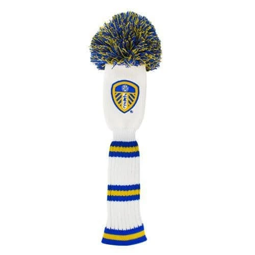 Official Leeds FC Pom Pom Fairway Wood Headcover 1 Official Leeds FC Pom Pom Fairway Wood Headcover