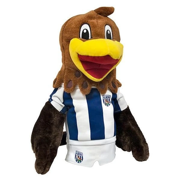 Official West Bromwich Albion FC Mascot Driver Head Cover 1 Official West Bromwich Albion FC Mascot Driver Head Cover
